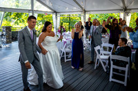 Grand Entrance, Toasts, Garter Toss, Bouquet Toss, Cake Cutting